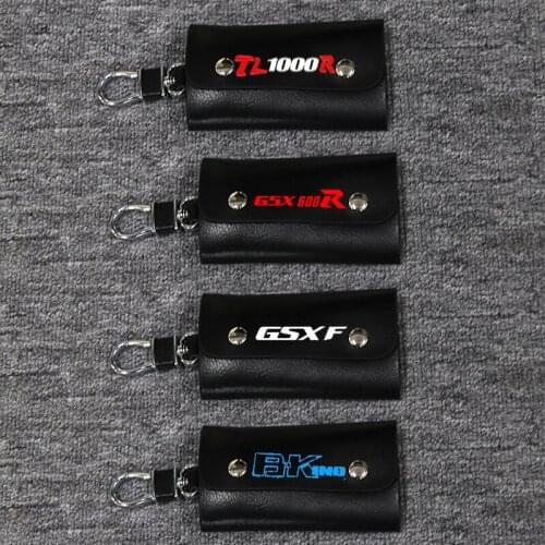 3D Key Holder Chain Collection Keychain For SUZUKI TL1000R GSX600R GSXF B-KING Motorcycle Key Ring Key