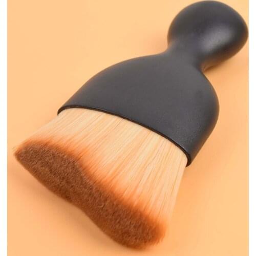 50pcs JAF S Shape Makeup Brush Wave Arc Curved Hair Wine Glass Base Foundation Make Up Brush Contour Brush fashion