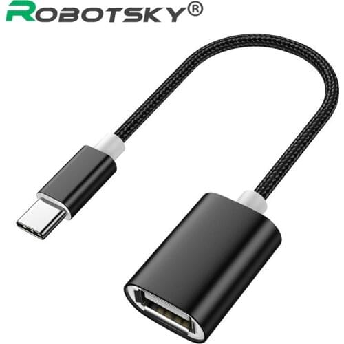 Type-C USB OTG Adapter Cable USB 3.0 Female To Type C Male Cable Adapter Converter USB-C Cable For Xiaomi Huawei MacBook USB OTG