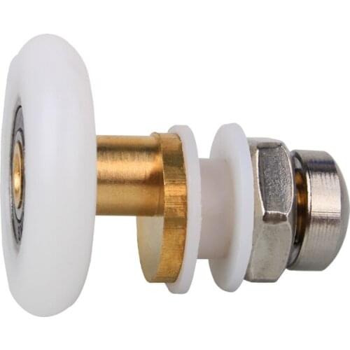 Shower Room Eccentric Wheel Arc Shower Room Pulley Bathroom Sliding Glass Wheel Sliding Door Hanging Pulley Accessories