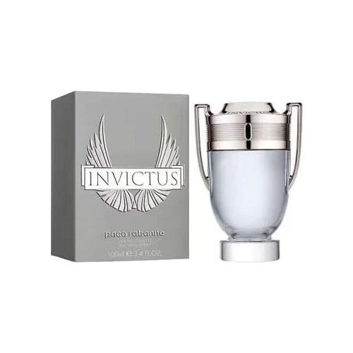 Men Paco Rabano Invictus 3.4oz Mens Eau De Toilette Spray 100ml/Bottle