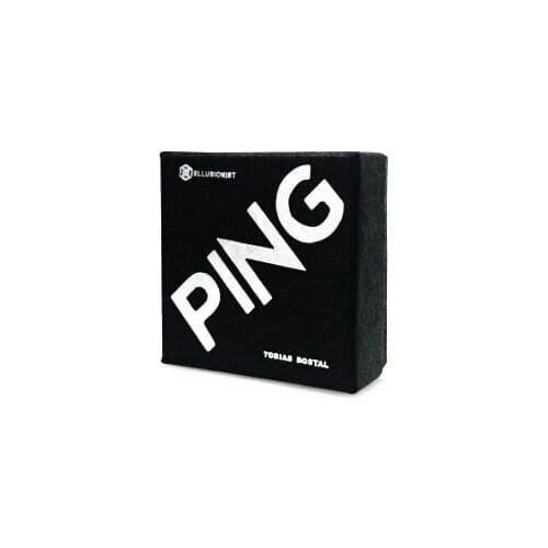 Ping by Tobias Dostal (Gimmick+online instruct) - Coin Magic Tricks,Mentalism,Stage,Close-Up,Street,Accessories,Illusion,Gimmick