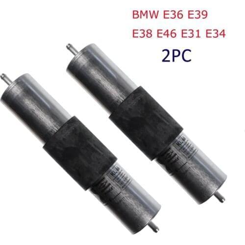 Original fuel filter for BM E36 E39 E46 E31 E38 E34 new original OEM no. 13321740985 13321702632 13321702633 13321740986 2PC