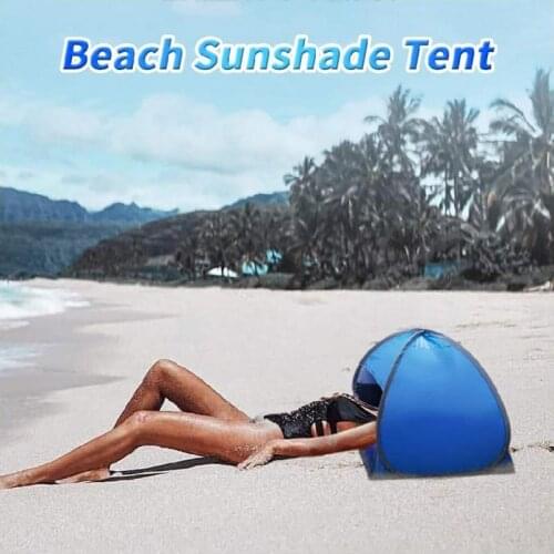 Portable Small Awning Outdoor Beach Face Tent Umbrellas Face Tent Lightweight Sun Shelter/Canopy UV Protection with Storage bag