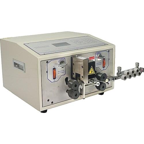 SWT508E Automatic Computer Wire Stripping Machine SWT508C Automatic Peeling Machine Skinning Cutting Wire from 0.1 to 8mm