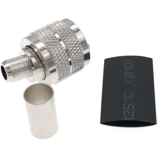 10pcs UHF PL259 PL-259 Male Plug Crimp RG5 LMR300 RG212 5D-FB Ecoflex 7 RF Connector