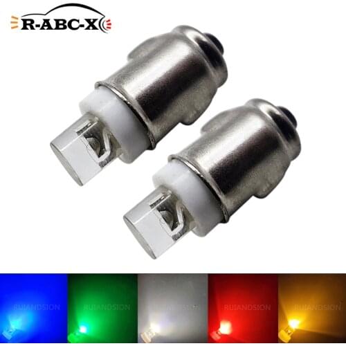 2pcs Super Brilhante Branco DIP Mpada Wedge Lampada BA7S Classic Luces LED 12V Blue Green White WARNING SWITCH BULB