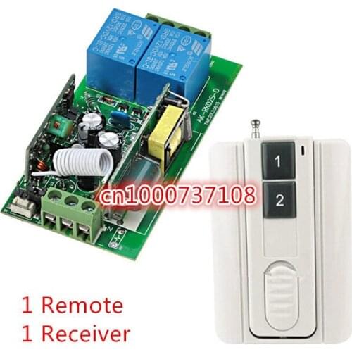 Ak-RK02S-220 Learning code remote controller switch supply power AC110V AC220V AC230V 315MHz 433.92MHz LAMP/LED control switch
