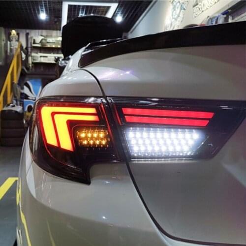 Car Styling for Toyota Reiz Taillight assembly 2013-2019 Mark X LED Tail Light Rear Lamp ALL LED taillight