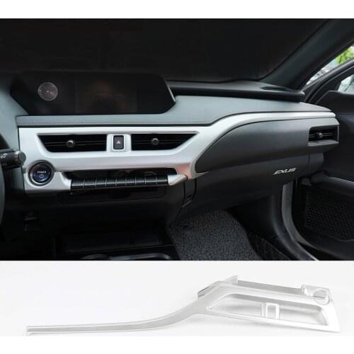 Car Center Console Dashboard Air Conditioning Cover Outlet Chrome for Lexus Ux UX260h UX200 2019 2020 2021 Interior Accessories