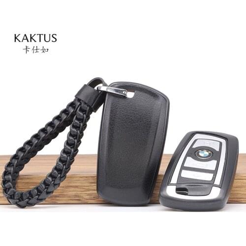 Car Key Bag Fit for Bmw Car Key Case, Protective Cover, Braided Rope Creativity