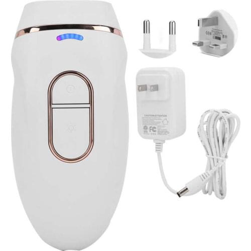 Epilator Facial Hair Remover 5 Gears Women IPL Hair Removal Machine Household Handheld Permanent Hair Remover Device White