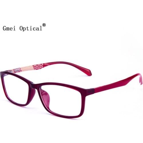 Gmei Optical Vintage Ultralight TR90 Full Rim Optical Frame For Women and Men Brand Design Optical Prescription Eyeglasses G6098