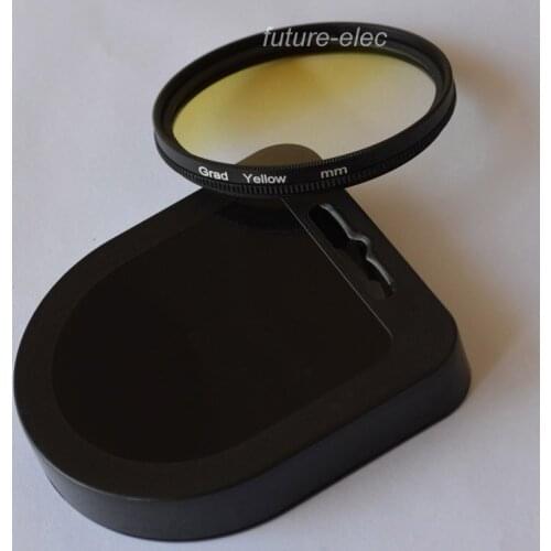 Yellow 49mm 52mm 55mm 58mm 62mm 67mm 72mm 77mm 82mm Color Colour Graduated Gradual Filter For Samsung Panasonic Fuji Lenses Lens