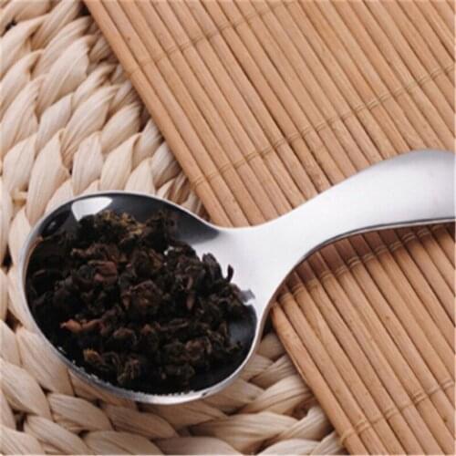 Small Stainless Steel Spoon Mini Coffee Tea Spoon Metal Spice Sugar Salt Scoop Kids Ice Cream Spoon Kitchen Cooking Gadgets
