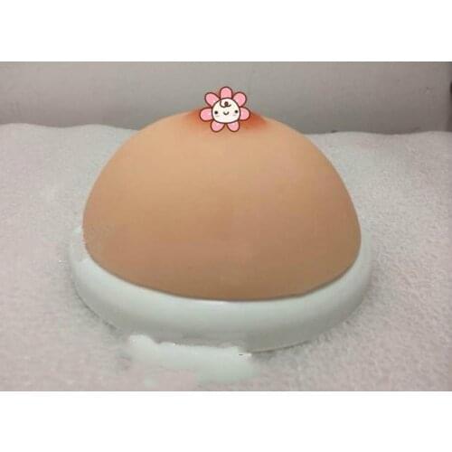 Pure Silicone Breast Model Female Breast Examination Model Prolactin Single Teaching Model Medical Science Teaching Supplies