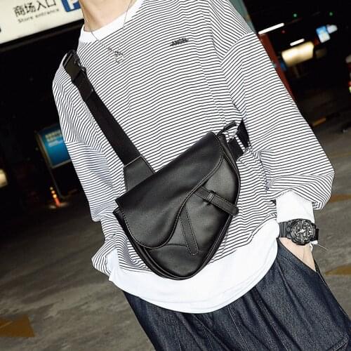 2021 NEW Mens fanny pack Korean Style waist Bag women fashion street leisure shoulder bag popular movie style Free Shipping