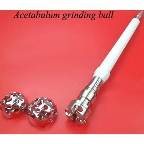 Orthopedics instrument acetabulum grinding ball joint acetabular sander convex polished grinding head pelvis for orthopedists