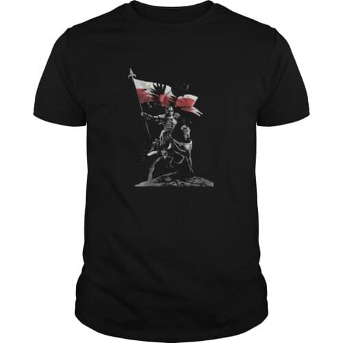 Unique Polish Hussar Warrior T-Shirt. Summer Cotton Short Sleeve O-Neck Mens T Shirt New S-3XL