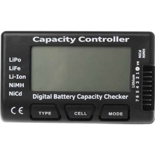 RC CellMeter-7 Digital Battery Capacity Checker F LiPo LiFe Li-ion Nicd NiMH HOT