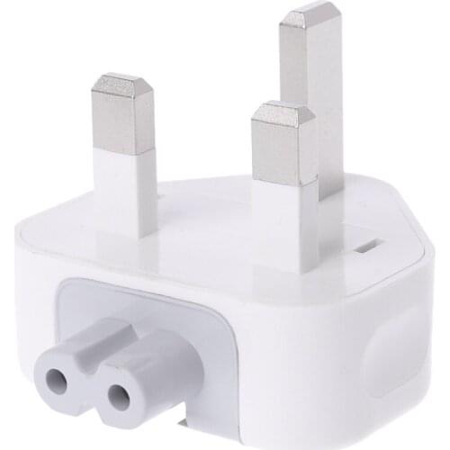 High Quality 250V 2.5A UK Plug Wall AC Power Charger Detachable Electrical Duck Head For iPad /iPhone Charger Power Adapter N22