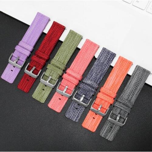 Substitute Huawei Watch GT2e Nylon Watchband Honor Magic 2GS Mens And Womens Canvas Wristband Quick Release