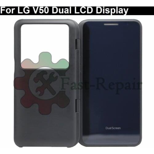 6.4''For LG v50 ThinQ 5G LCD Dual Screen Display Touch Screen Digitizer For LG V50 Dual Screen LCD Secondary LM-V500XM, LM-V450P