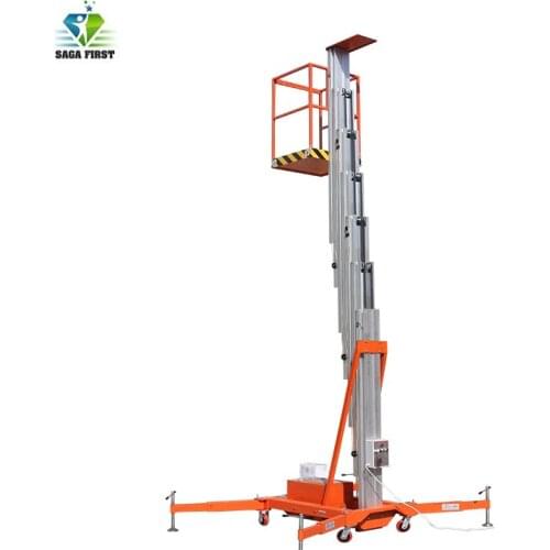6m 10m Single Mast Aluminum Work Platform with CE