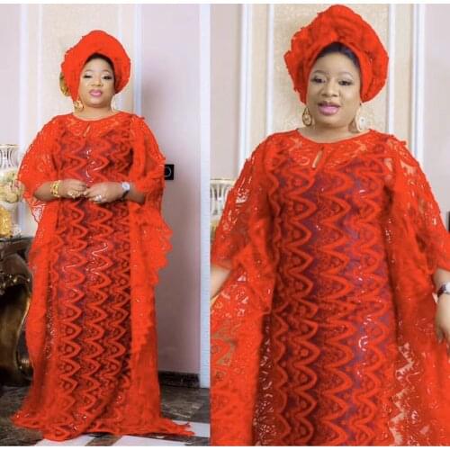 African Mesh Lace Fabric 2021 High Quality Lace Fabric Nigeria French Sequin Lace Fabric Party Dress R3973