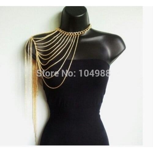 FREE SHIPPING STYLE S21 WOMEN FASHION SINGLE SHOULDER CHAINS JEWELRY