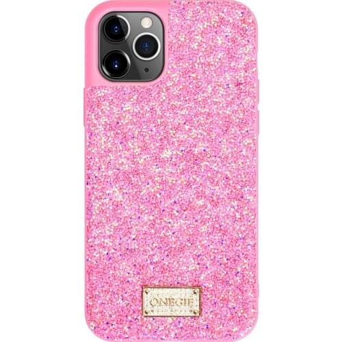Cover For iPhone 12 11 Pro Max Case Luxury brand Glitter Bling Soft TPU Case For iphone X XR XS Max 2020 Rhinestone Case coque