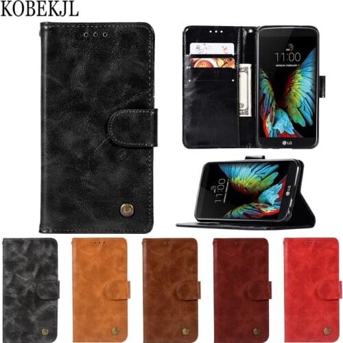 For LG K8 2017 Case LG X240 K8 2017 Case 5.0 Wallet PU Leather Phone Case For LG K8 2017 X240 M200N K 8 2017 Case Cover Flip Bag