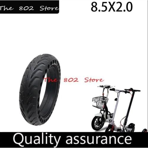 8.5X2.0 8.5Inch Solid Tire Black Durable Rubber Honeycomb Shock Absorber Damping Tire For Xiaomi Mijia M365 Electric Scooter