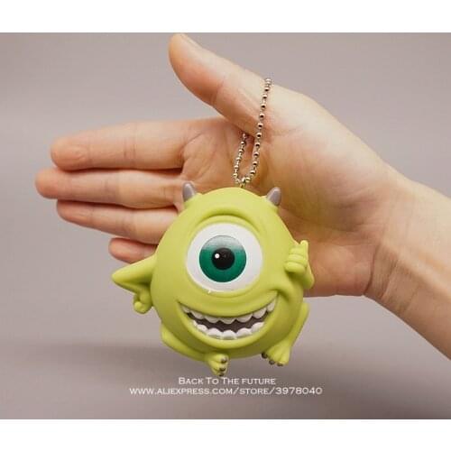 Disney Monsters University Mike Wazowski Mr Q 6cm Action Figure Anime Mini Decoration PVC Collection Figurine Toy model gift