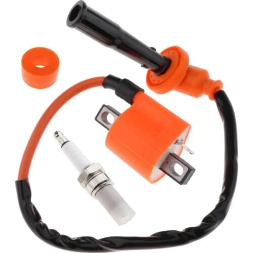 UTV Ignition Coil & Spark Plug Fit For Suzuki LTZ400 Quadsport 33410-09F00