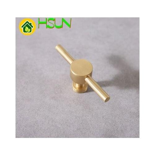 Brass Handle Chinese Style Wardrobe New Chinese Style Doorknob Hand Drawer Cupboard Door Northern Europe Cabinet Door Handle