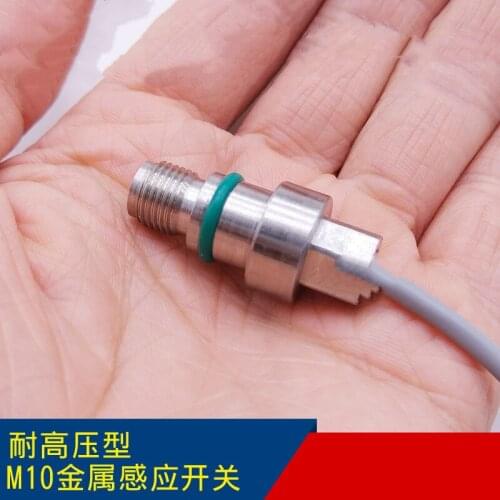 M10 sensing short 0.8 mm 500 bar high pressure resistant proximity Connector