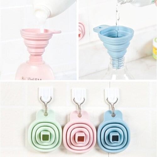 Diamond Painting Tools Collapsible Round and Square Funnel Silica Gel Multi-function Accessories for Diamond Painting Embroidery