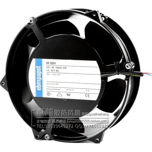 New original DV6224R DC24V 39W ABB inverter cooling fan axial fan