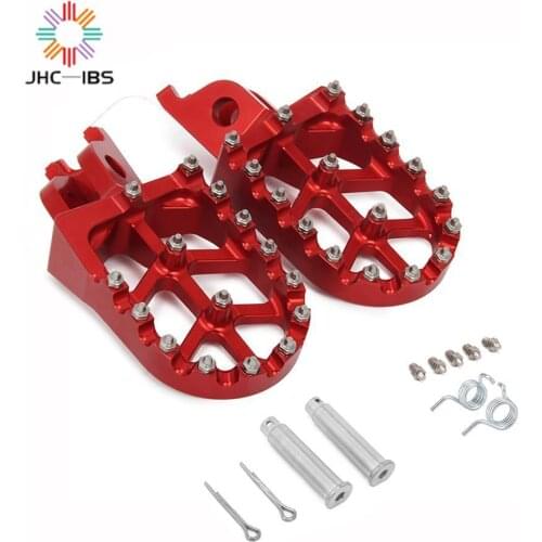 CNC FootRest Footpegs Foot Pegs Pedals For HONDA CR125 CR250 CRF250R CRF250X CRF250RX CRF450R CRF450RX CRF450L CRF250L CRF