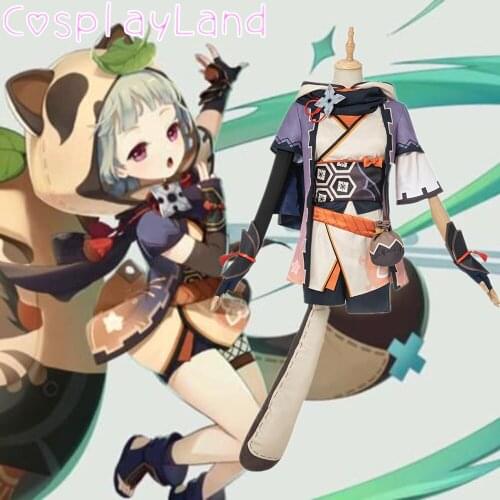 Hot Game Genshin Impact Cosplay Sayu Costume Carnival Halloween Women Dress Japan Lolita Dress Sayu Cosplay
