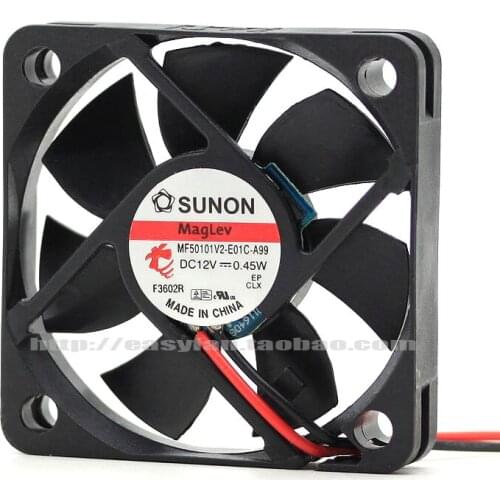 Brand new SUNON Maglev MF50101V2-E01C-A99 5CM silence 5010 cooling fan