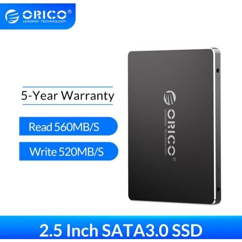 ORICO SSD 128GB 256GB 512GB 1TB SSD 2.5 Inch SATA SSD 1TB Internal Solid State Disk For Desktop Laptop