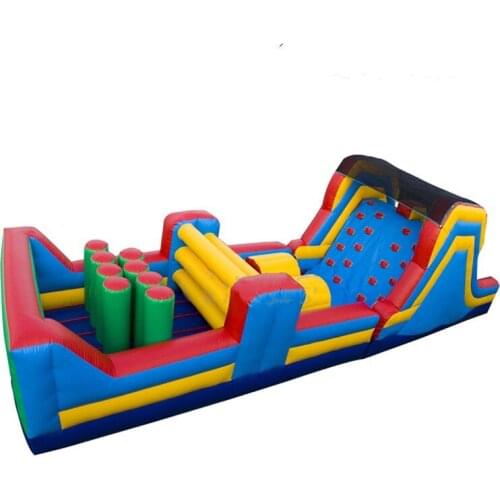 High quality PVC slide inflatable bouncer slide inflatable obstacle course