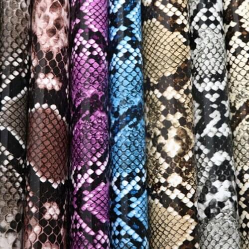 10 yards*137cm roll TPU snake leather fabric Shoe material luggage belt eco-friendly leather fabric 0.8mm wholesale