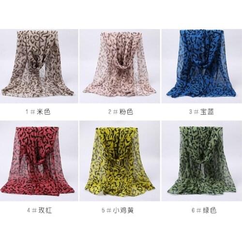 120pcs/lot new fashon Leopard Print Scarf shawl pashmina/leopard scarves