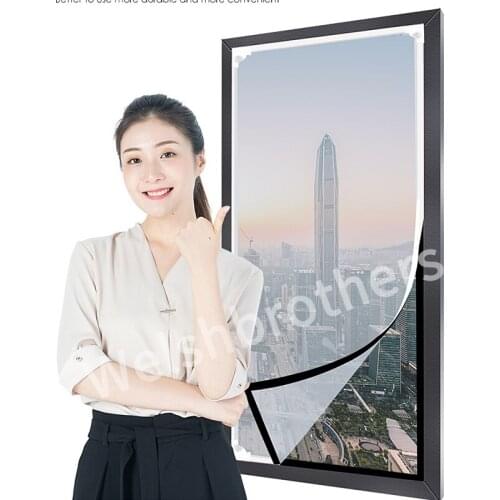 2020.Insect screens, mosquito windows, adjustable custom curtain mesh, tulle, removable and washable, invisible glass fiber suit