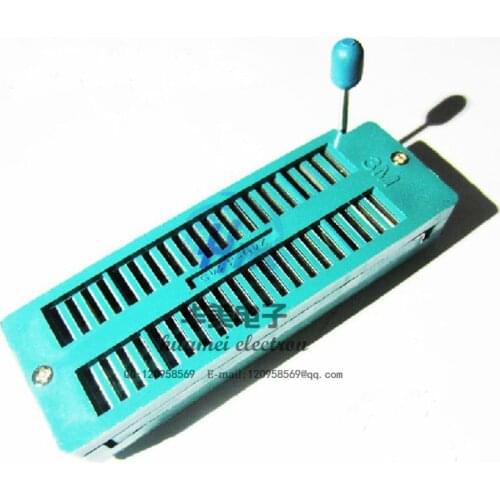 5pcs/lot IC Universal ZIF Socket 40 Pin IC Test Tester 0.6"