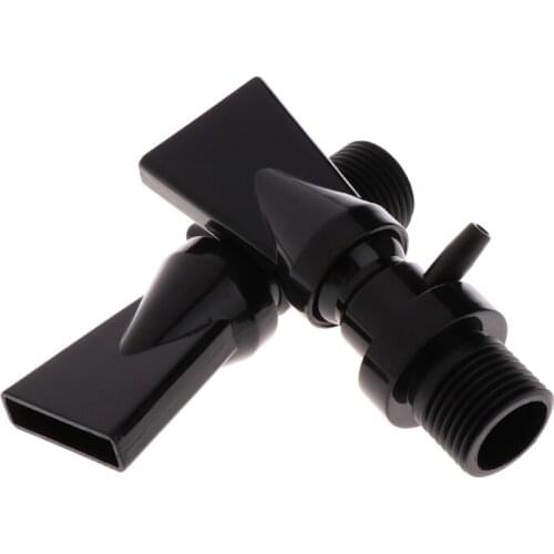 Aquarium Plastic Pump Duckbill Nozzle Water Outlet Return Pipe Plumbing Fitting