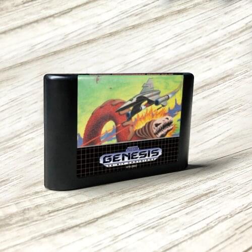 Bio-Hazard Battle - USA Label Flashkit MD Electroless Gold PCB Card for Sega Genesis Megadrive Video Game Console